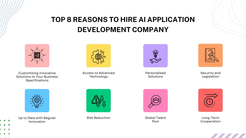8 reasons hire ai application development