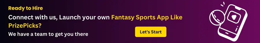 hire a team fantasy sports app like prizepick