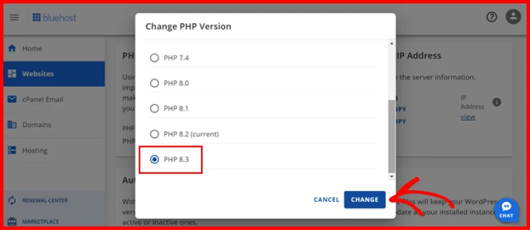 Update PhP Manually