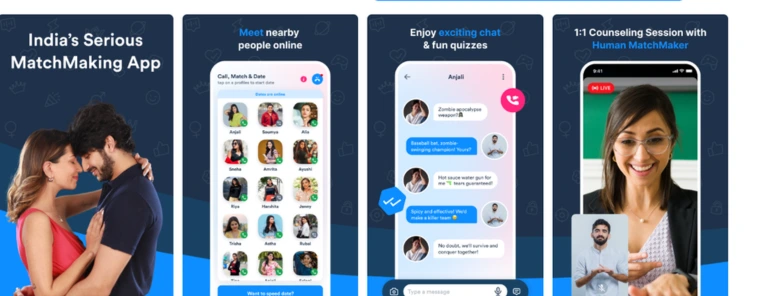 TrulyMadly social media dating app platform