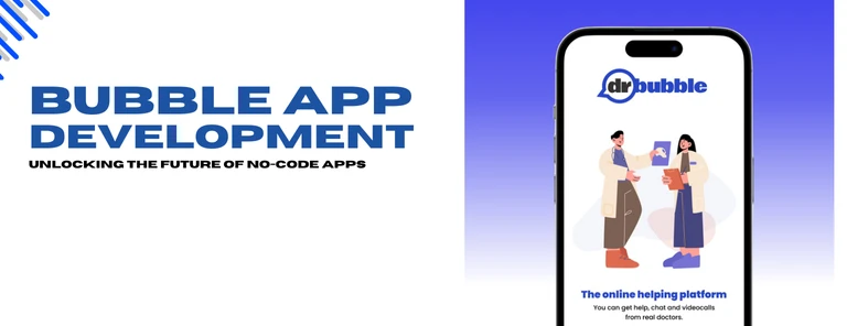 Bubble app development showcasing the future of no-code application creation.