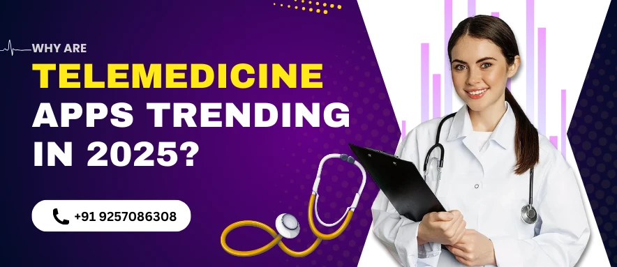 Telemedicine apps trending in 2025 for virtual healthcare.