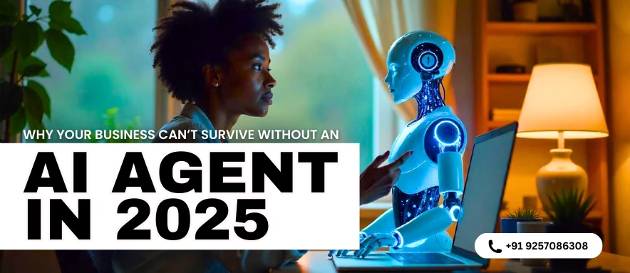 The importance of AI agents for business survival in 2025.