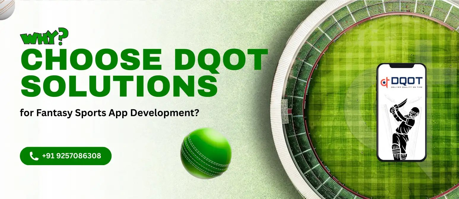 Why Dqot Solutions is the top choice for fantasy sports app development services