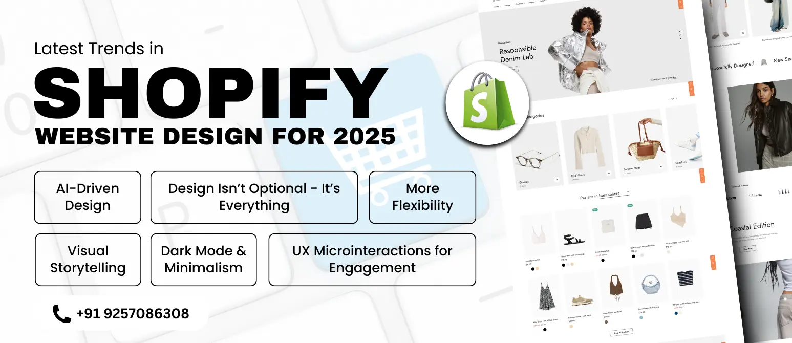 Emerging Shopify Website Design Trends to Know in 2025