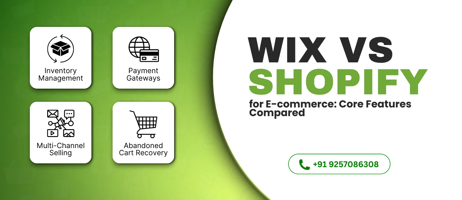 Key Feature Comparison: Wix vs Shopify in 2025