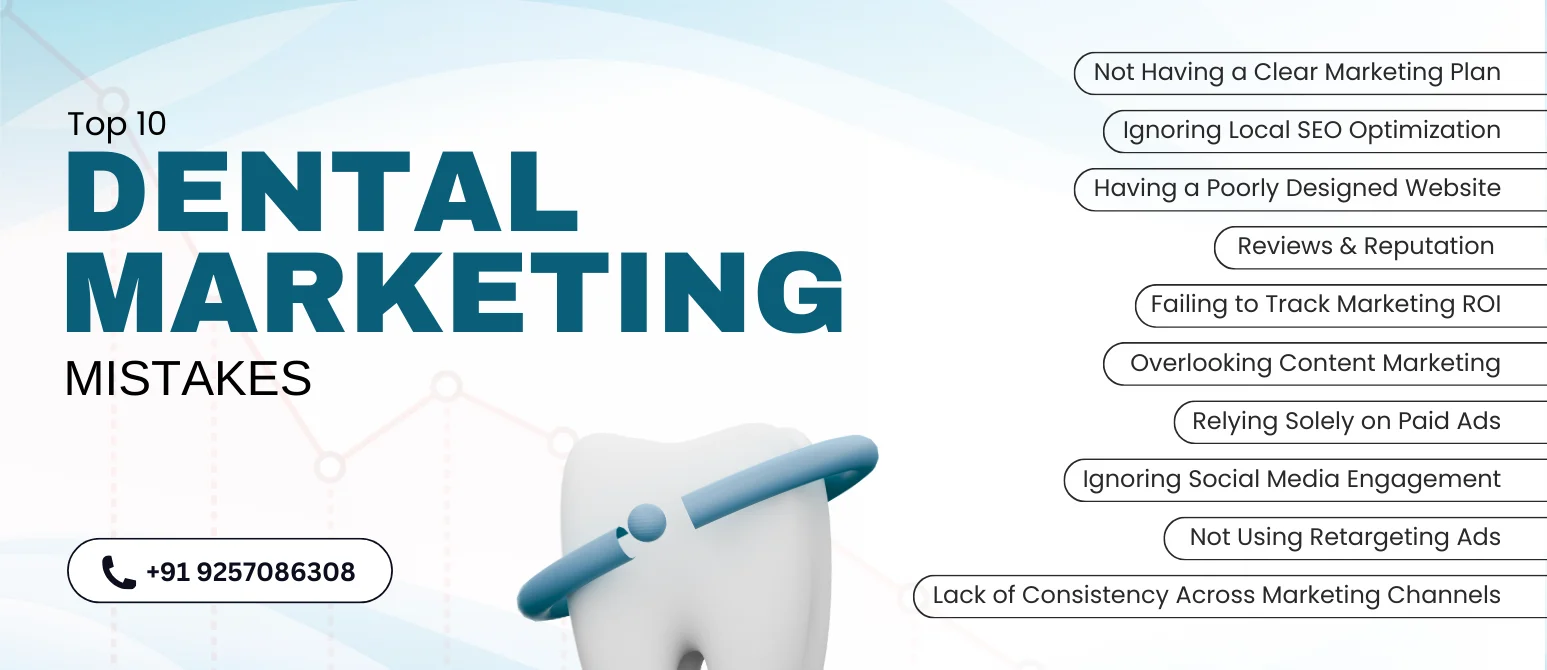 Common Dental Marketing Mistakes Every Clinic Should Avoid