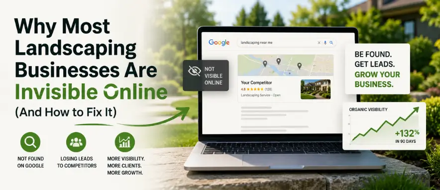 why most business failed for landscapping marketing