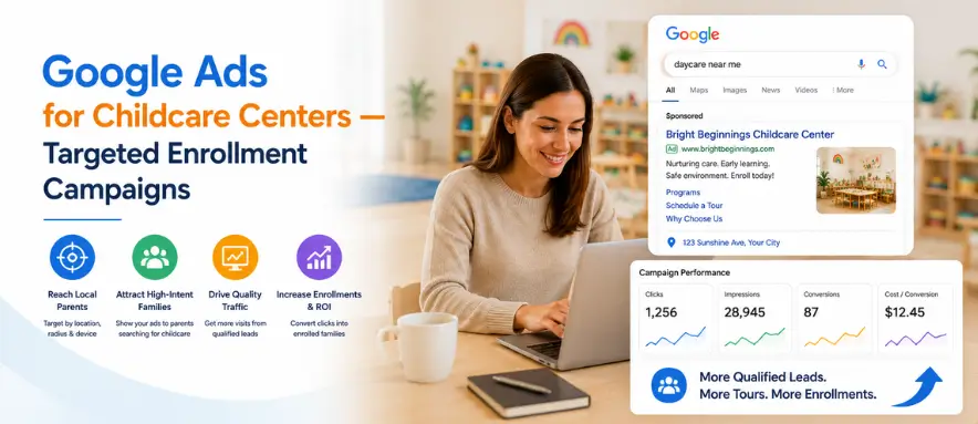 google ads for childcare centers