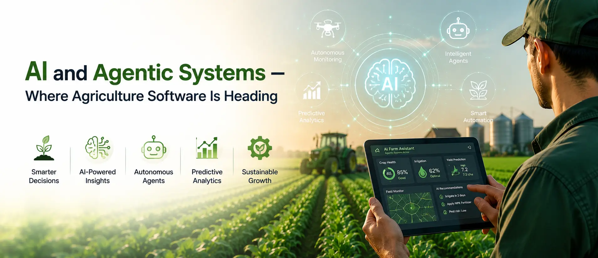 AI and Agentic Systems Shaping the Future of Agriculture Software